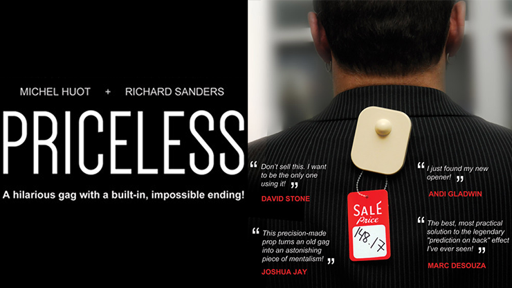 Priceless (Gimmick and Online Instructions) by Michel Huot and Richard Sanders - Trick product video — 52Kards