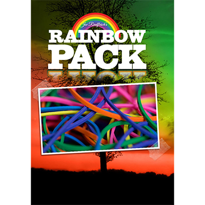 Joe Rindfleisch's Rainbow Rubber Bands (Rainbow Pack) by Joe Rindfleisch - Trick product video — 52Kards