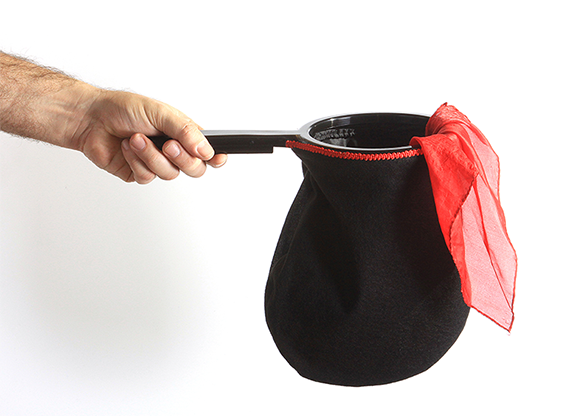 Change Bag Standard REPEAT WITH ZIPPER (Black) by Bazar de Magia - Tricks product video — 52Kards