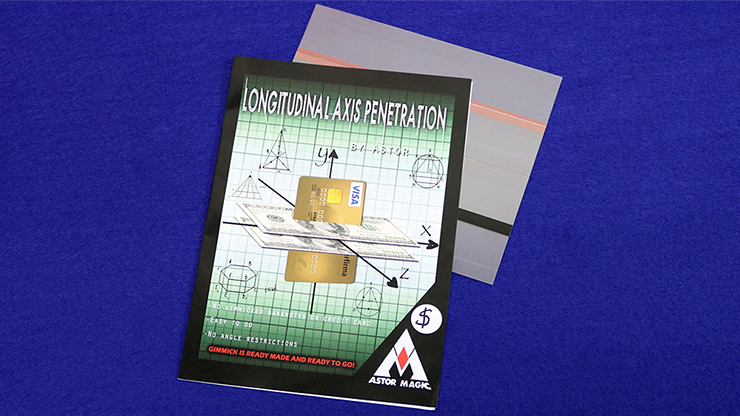 Longitudinal Axis Penetration by Astor - Trick product video — 52Kards