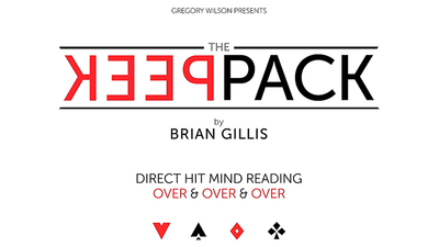 Gregory Wilson Presents The Peek Pack by Brian Gillis (Gimmicks and Online Instructions) - Trick product video — 52Kards