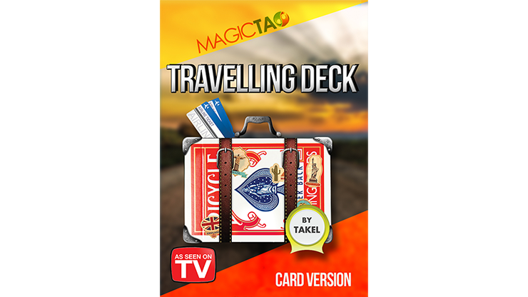 Travelling Deck Card Version Red (Gimmick and Online Instructions) by Takel - Trick product video — 52Kards