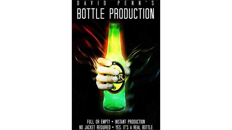 David Penn's Beer Bottle Production (Gimmicks and Online Instructions) - Trick product video — 52Kards