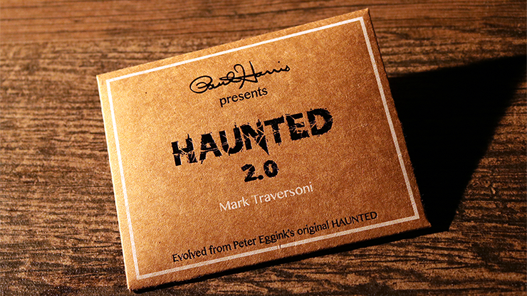Paul Harris Presents Haunted 2.0 (Gimmick and Online Instructions) by Mark Traversoni and Peter Eggink - Trick product video — 52Kards