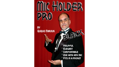Pro Mic Holder (Black) by Quique marduk - Trick product video — 52Kards