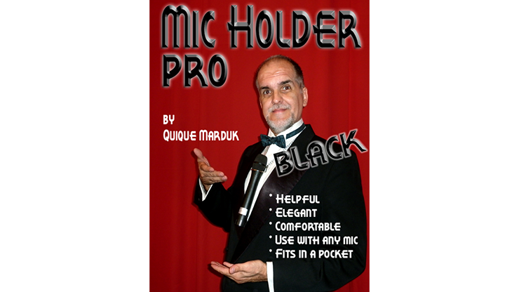 Pro Mic Holder (Black) by Quique marduk - Trick product video — 52Kards