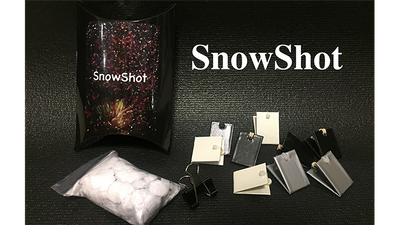 SnowShot (10 ct.) by Victor Voitko (Gimmick and Online Instructions) - Trick product video — 52Kards