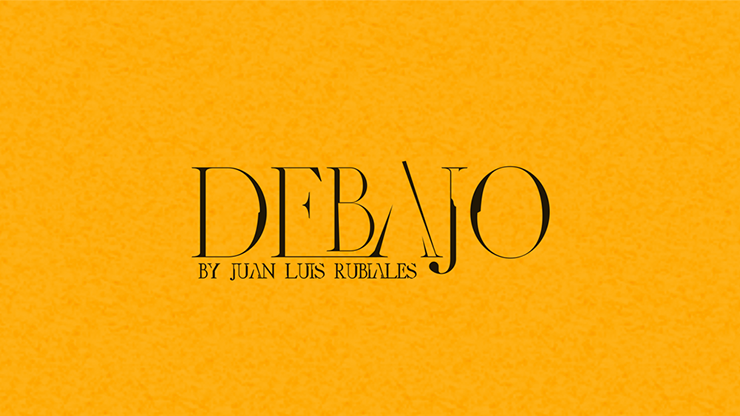 Debajo (Gimmick and Online Instructions) by Juan Luis Rubiales - Trick product video — 52Kards