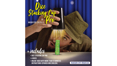 Dice Stacking Cup Pro (Gimmicks and Online Instructions) by Bazar de Magia - Trick product video — 52Kards