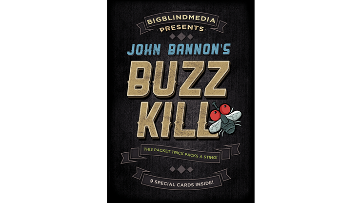 BIGBLINDMEDIA Presents John Bannon's Buzz Kill (Gimmicks and Online Instructions) - Trick product video — 52Kards