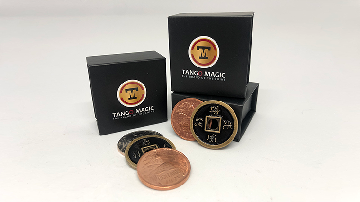 Triple TUC (Tango Ultimate Coin) (D0203)Tricolor with Online Instructions by Tango - Trick product video — 52Kards