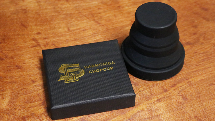 Harmonica Chop Cup Black 2 (Silicon) by Leo Smetsers - Trick product video — 52Kards