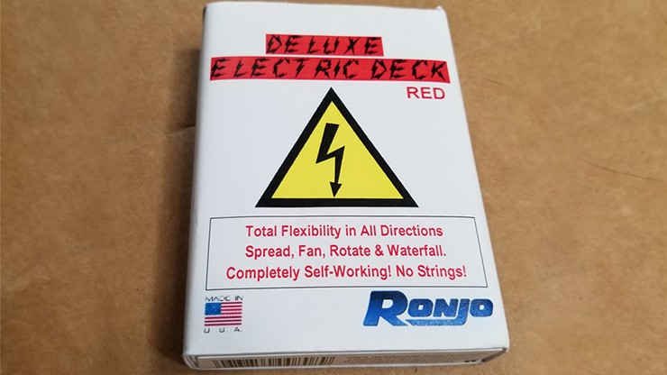 ELECTRIC DECK DELUXE (Red) by Ronjo - Trick product video — 52Kards