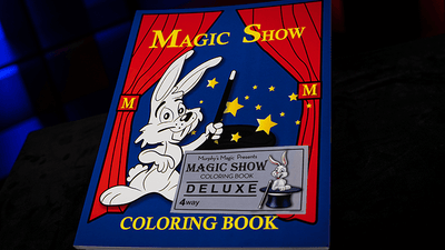 MAGIC SHOW Coloring Book DELUXE (4 way) by Murphy's Magic product video — 52Kards