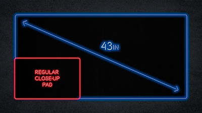 Giant Close-Up Pad product video — 52Kards