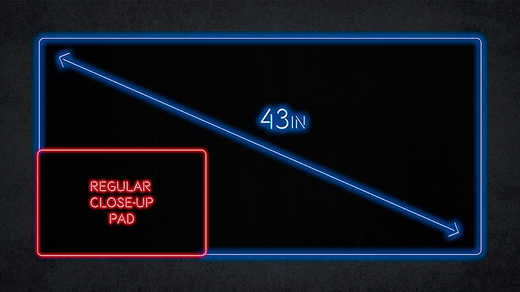 Giant Close-Up Pad product video — 52Kards