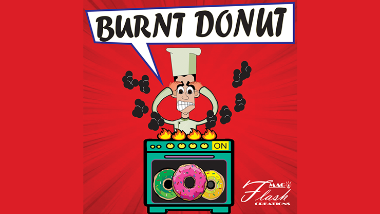 BURNT DONUTS (Gimmicks and Online Instructions) by Mago Flash product video — 52Kards