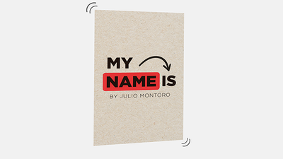 MY NAME IS (Gimmicks and Online Instructions) by Julio Montoro - Trick product video — 52Kards