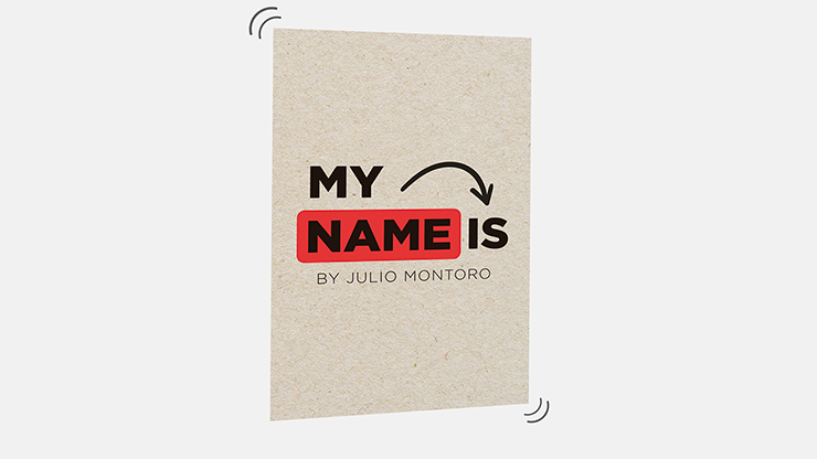 MY NAME IS (Gimmicks and Online Instructions) by Julio Montoro - Trick product video — 52Kards