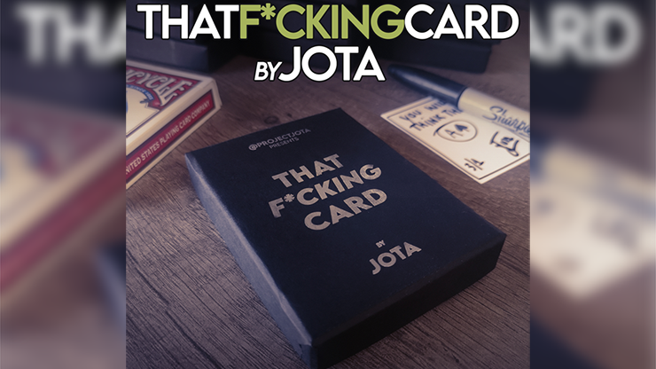 That f*cking card (Gimmick and Online Instructions) by JOTA - Trick product video — 52Kards