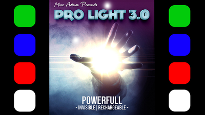 Pro Light 3.0 Red Pair (Gimmicks and Online Instructions) by Marc Antoine - Trick product video — 52Kards