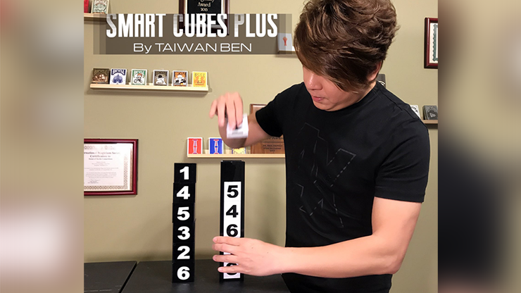 Smart Cubes PLUS (Medium / Parlor) by Taiwan Ben - Trick product video — 52Kards