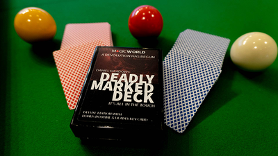 DEADLY MARKED DECK BLUE BEE (Gimmicks and Online Instructions) by MagicWorld - Trick product video — 52Kards