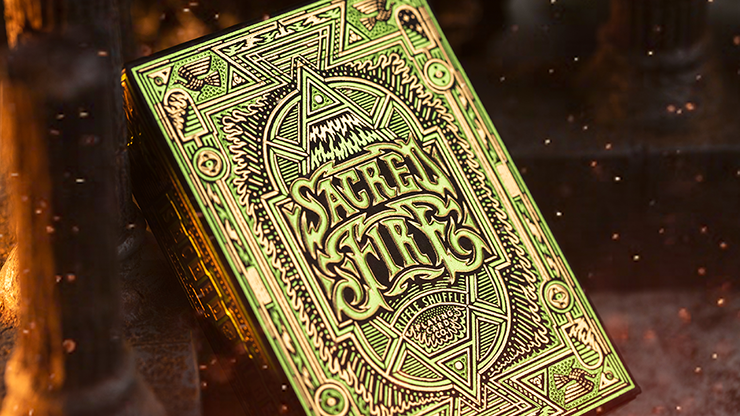Sacred Fire (Emerald Flare) product video — 52Kards