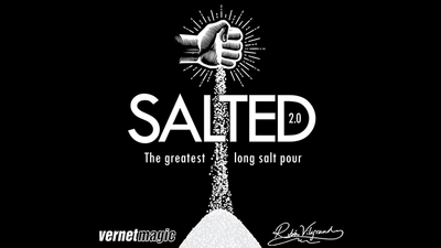 Salted 2.0 (Gimmicks and Online Instructions) by Ruben Vilagrand and Vernet - Trick product video — 52Kards