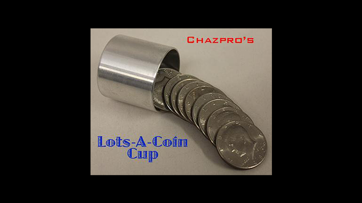 Lots-A-Coins Cup Half Dollar Size by Chazpro Magic - Trick product video — 52Kards