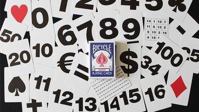 Bicycle Special NUMBERS Blue Playing Cards (plus 11 Online Effects) product video — 52Kards