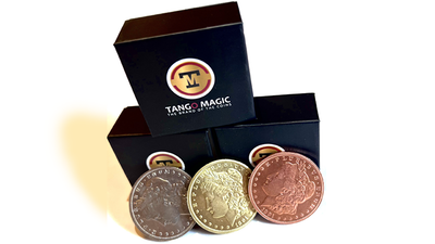 Follow the Silver Morgan Replica (Gimmicks and Online Instructions) by Tango - Trick product video — 52Kards