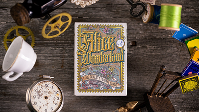 Alice in Wonderland Playing Cards by Kings Wild product video — 52Kards