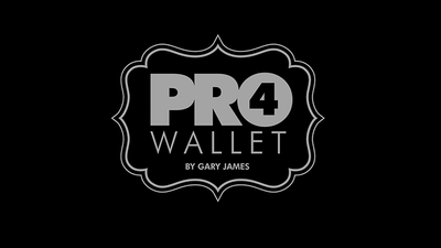Pro 4 Wallet (Gimmicks and Online Instructions) by Gary James - Trick product video — 52Kards
