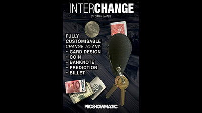Interchange (Gimmicks and Online Instructions) by Gary James - Trick product video — 52Kards