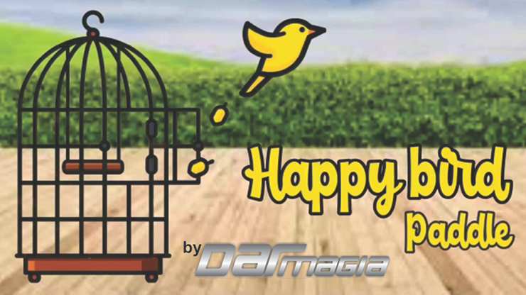HAPPY BIRD PADDLE by Dar Magia - Trick product video — 52Kards
