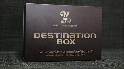 DESTINATION BOX (Gimmicks & Online Instructions) by Jon Allen - Trick product video — 52Kards