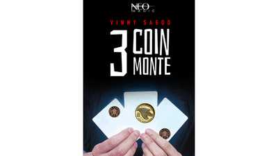 3 COIN MONTE (Gimmicks and Online Instructions) by Vinny Sagoo - Trick product video — 52Kards