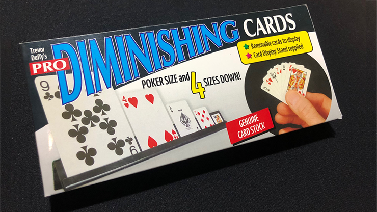 Pro Diminishing cards by Trevor Duffy - Trick product video — 52Kards