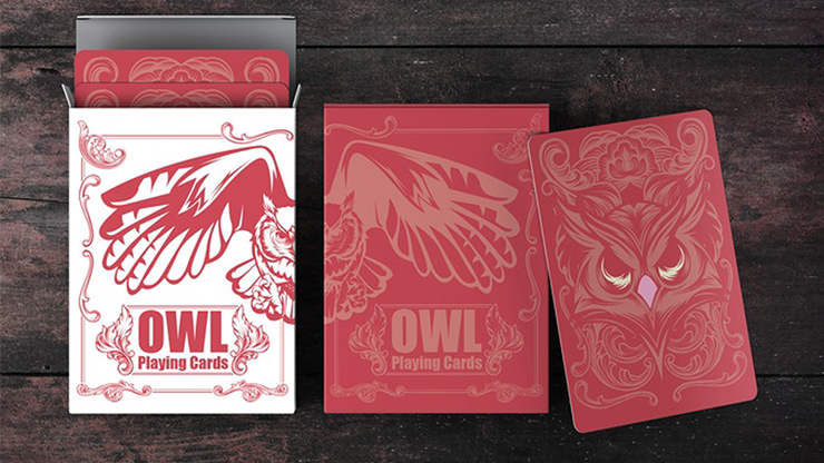 Owl (Red) product video — 52Kards