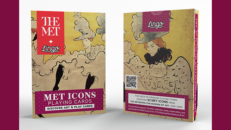 Met Icons Playing Cards-The Met x Lingo product video — 52Kards