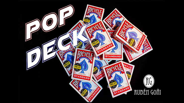 POP DECK (Gimmicks and Online Instructions) by Rubén Goñi - Trick product video — 52Kards