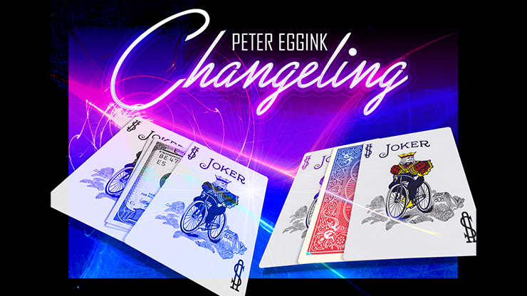 CHANGELING (Gimmicks and Online Instructions) by Peter Eggink - Trick product video — 52Kards
