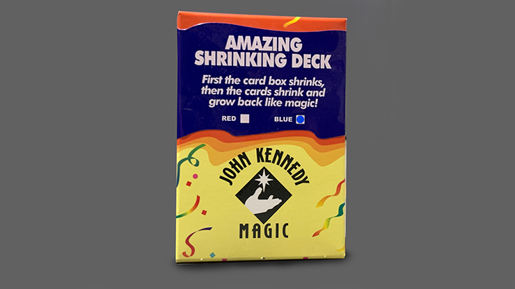 Amazing Shrinking Deck BLUE by John Kennedy Magic - Trick product video — 52Kards