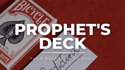 Prophet's Deck by Pen, Bond Lee, & MS Magic product video — 52Kards