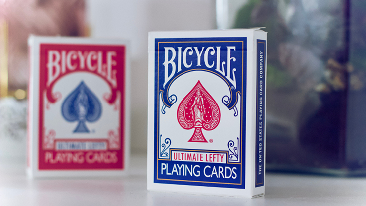 Bicycle Ultimate Lefty Deck Blue (Gimmicks and Online Instructions) product video — 52Kards