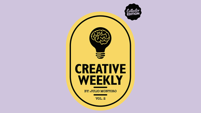 CREATIVE WEEKLY VOL. 2 LIMITED (Gimmicks and online Instructions) by Julio Montoro - Trick product video — 52Kards