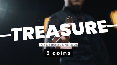 Treasure (5 coin holder) by Pen & MS Magic - Trick product video — 52Kards