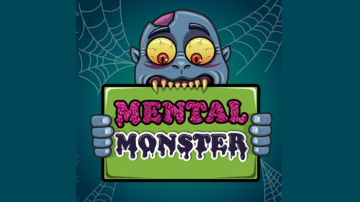 MENTAL MONSTER (Gimmick and Online Instructions) by Luis Zavaleta  - Trick product video — 52Kards