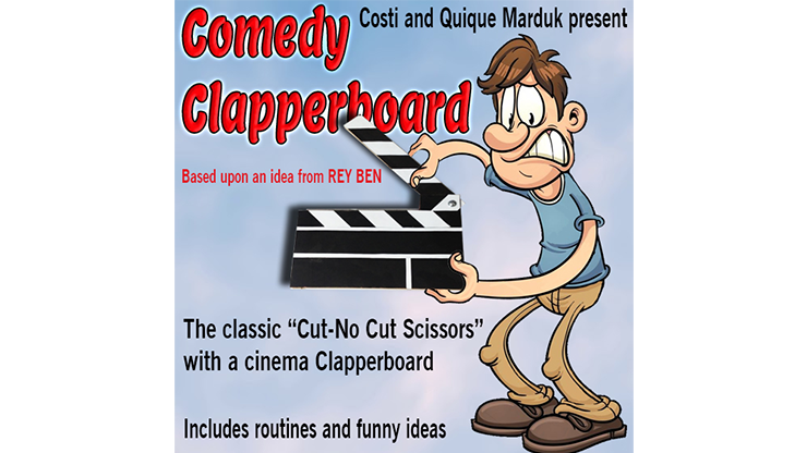 Comedy Clapperboard by Costi and Quique Marduk - Trick product video — 52Kards